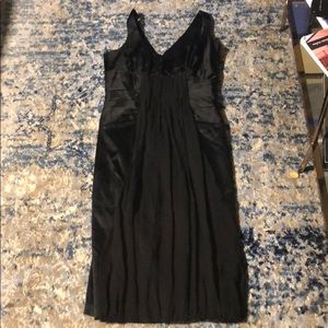 Black laundry cocktail dress